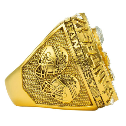 2025 Premium Gold Fantasy Football Championship Ring